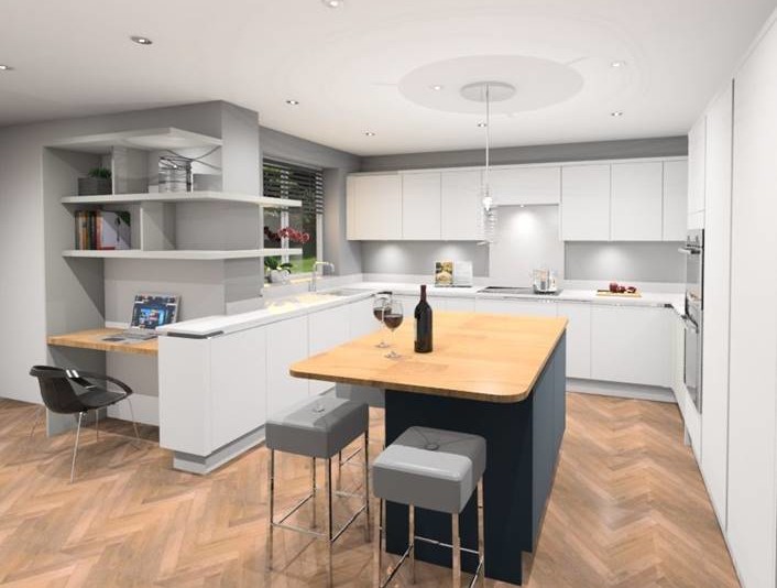 Design a kitchen with working from home in mind - Elements Kitchen