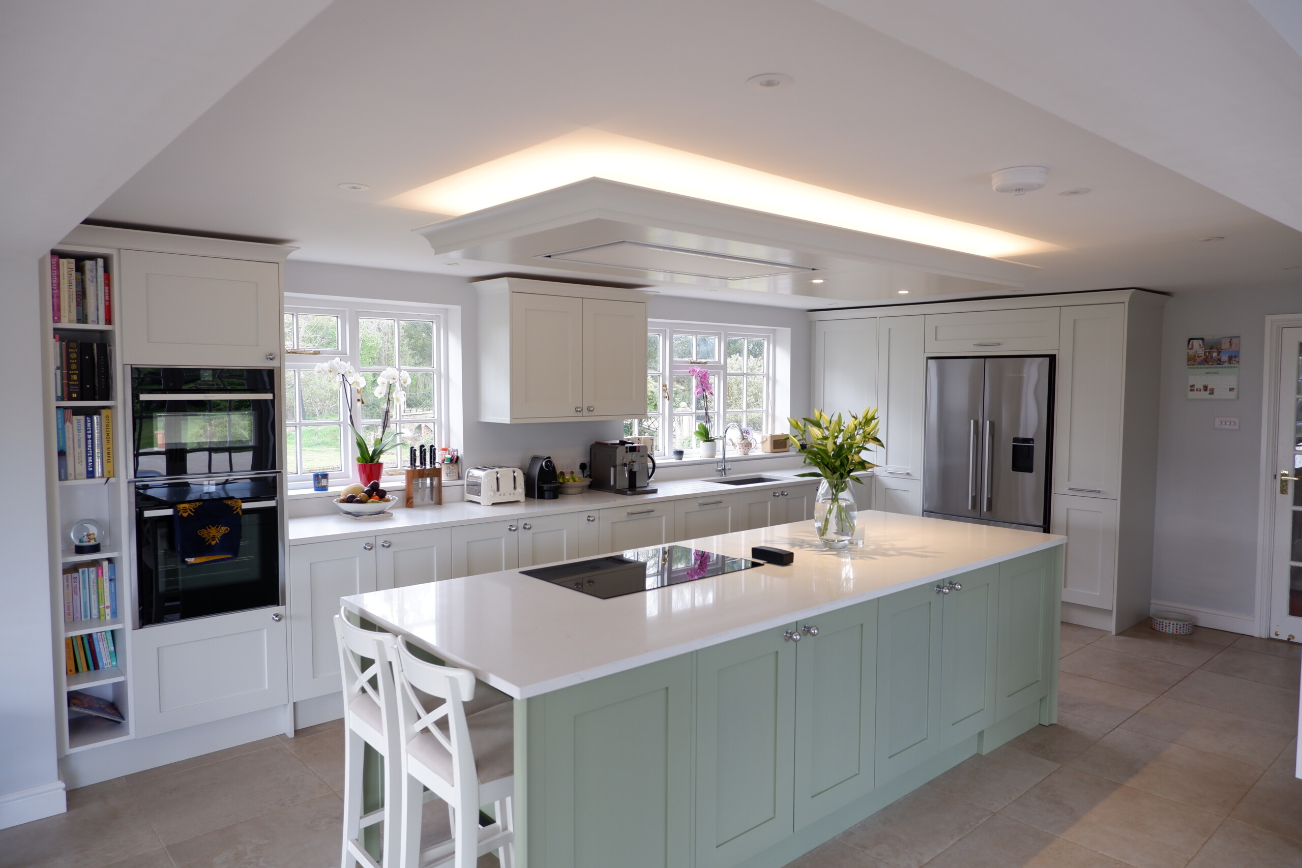 Bright Shaker Farmhouse Kitchen | Kitchen Project | Southampton