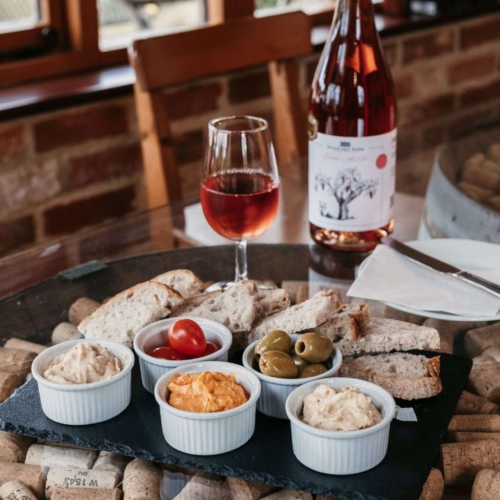 Stanlake Park wine and nibbles