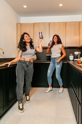 Kitchen Disco and Parka at Elements Kitchens