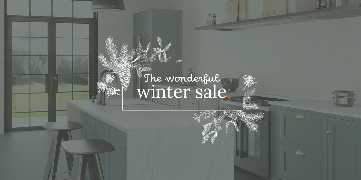 Wonderful winter sale graphic